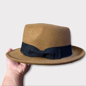 🍃PETER GRIMM Bugsy Felt Fedora Men Hat